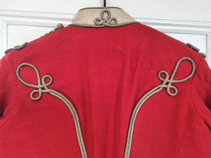 Superb Victorian Westmorland & Cumberland Hussars Scarlet Shell Jacket, Dated 1899