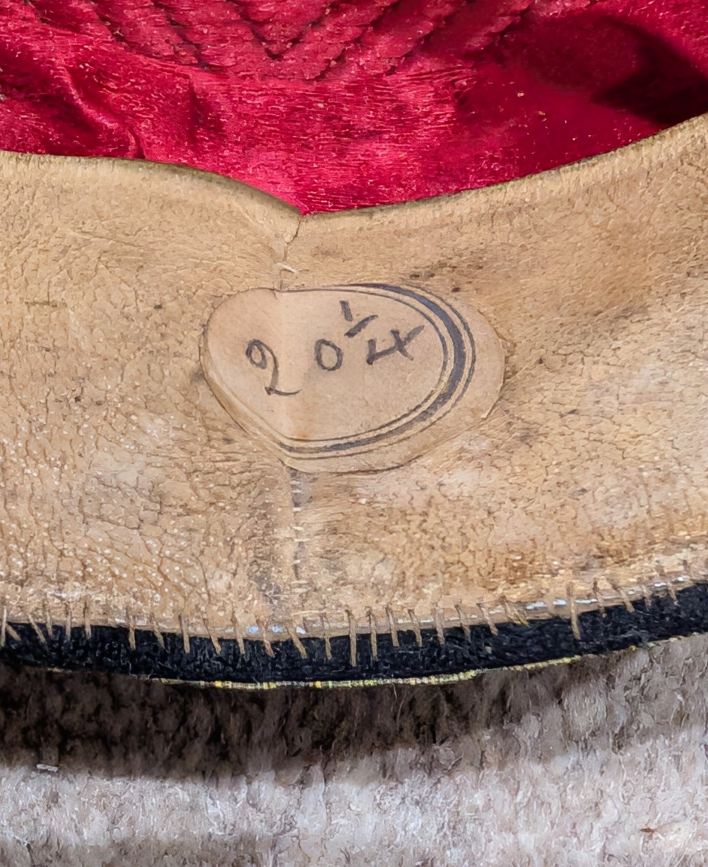 Victorian Royal Artillery  Senior NCO Pill Box hat With Chinstrap
