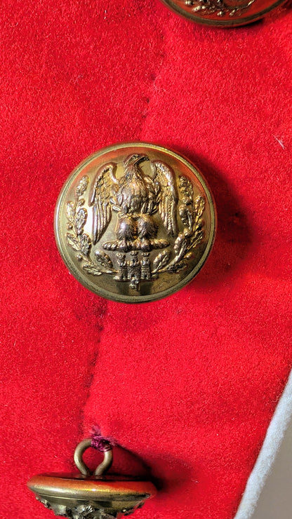 SOLD! Rare Pre WW1 British Army Essex Regiment Scarlet Tunic Dated 1912