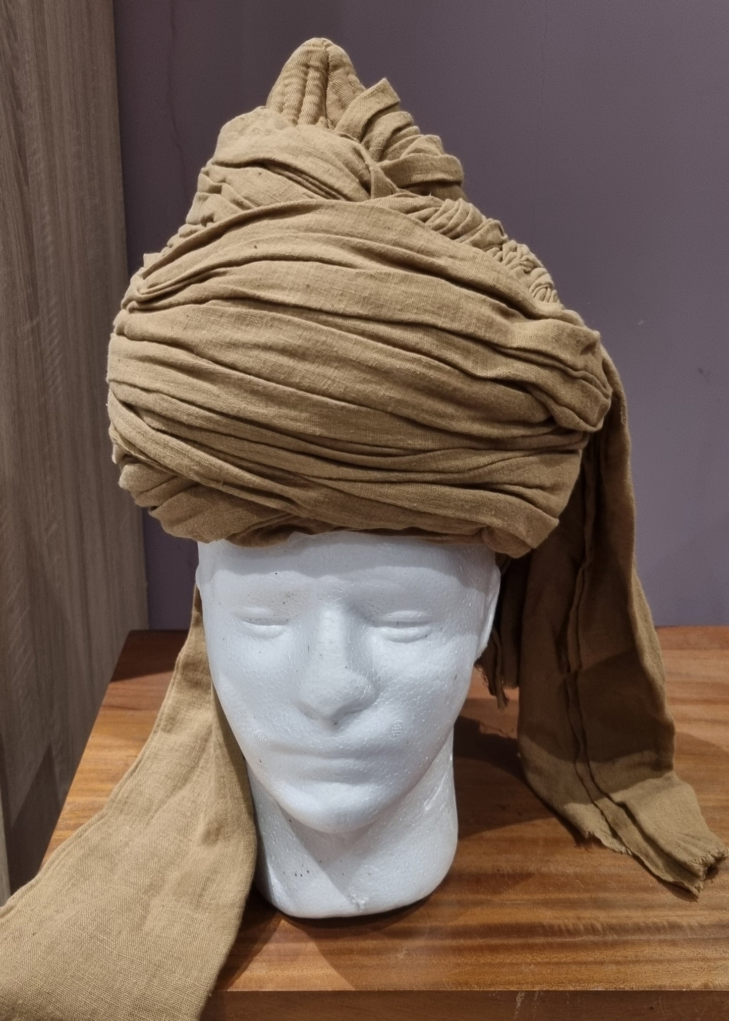Very Rare WW2 Indian Army Sikh Khulla Pagri Turban