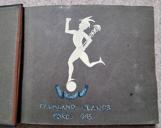 SOLD! Unusual WW2 British Army Falkland Islands Photo Album, 1943