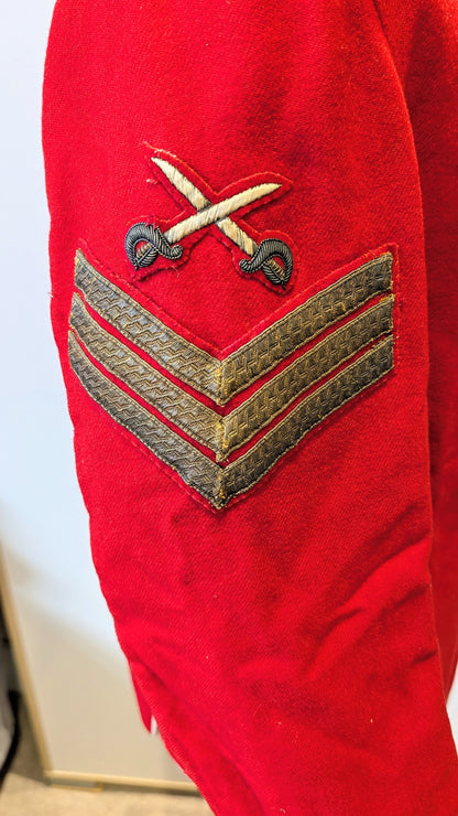 Rare Early Edwardian British Army Royal Welch Fusiliers Scarlet Frock