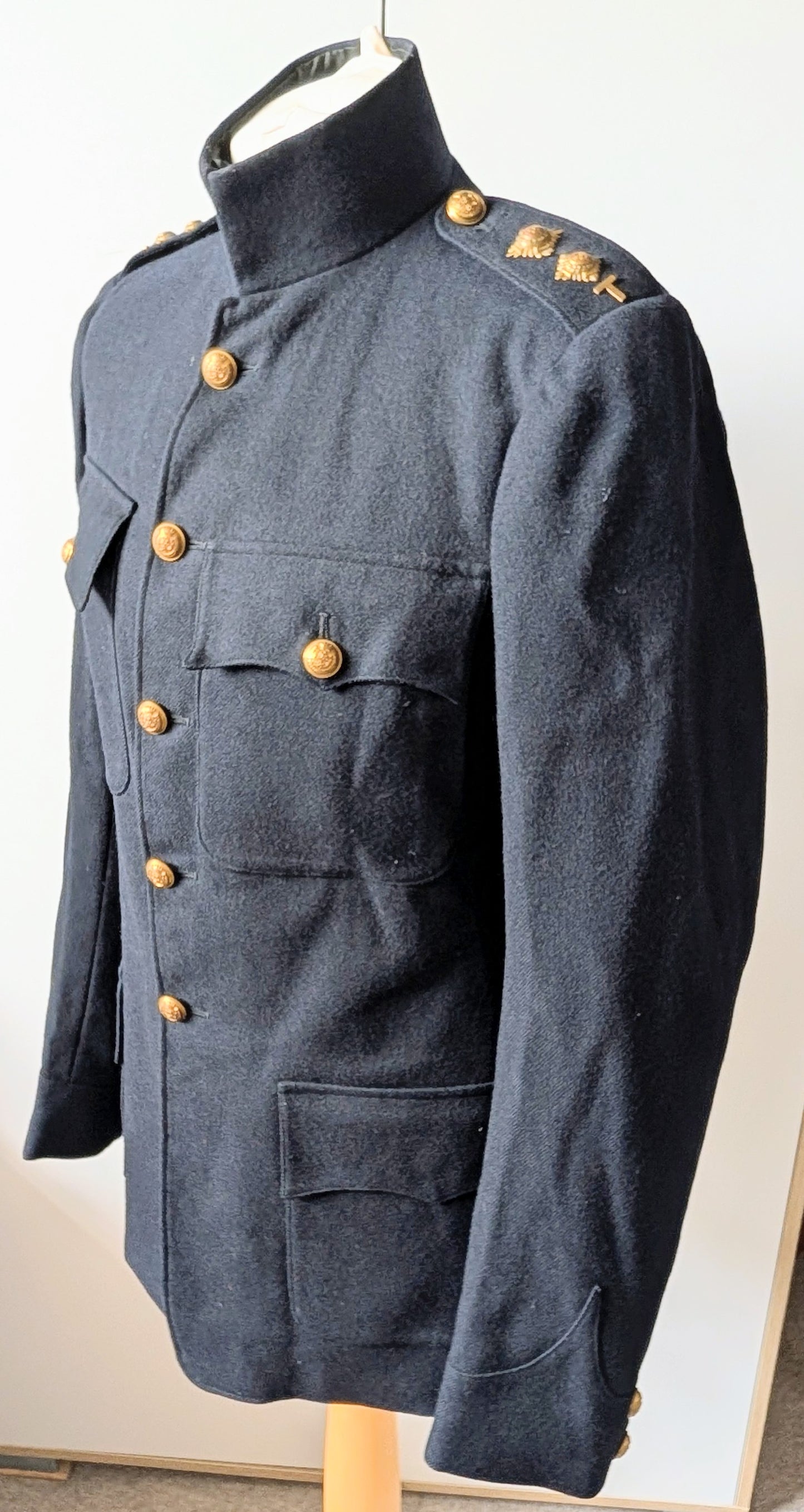 Rare Victorian Boer War Jackets - Chaplain Sidney Reeves Barnes OBE York & Lancs