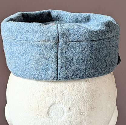 Rare WW1 French Army Horizon Blue 3rd Engineers Regt Woollen Kepi Cap