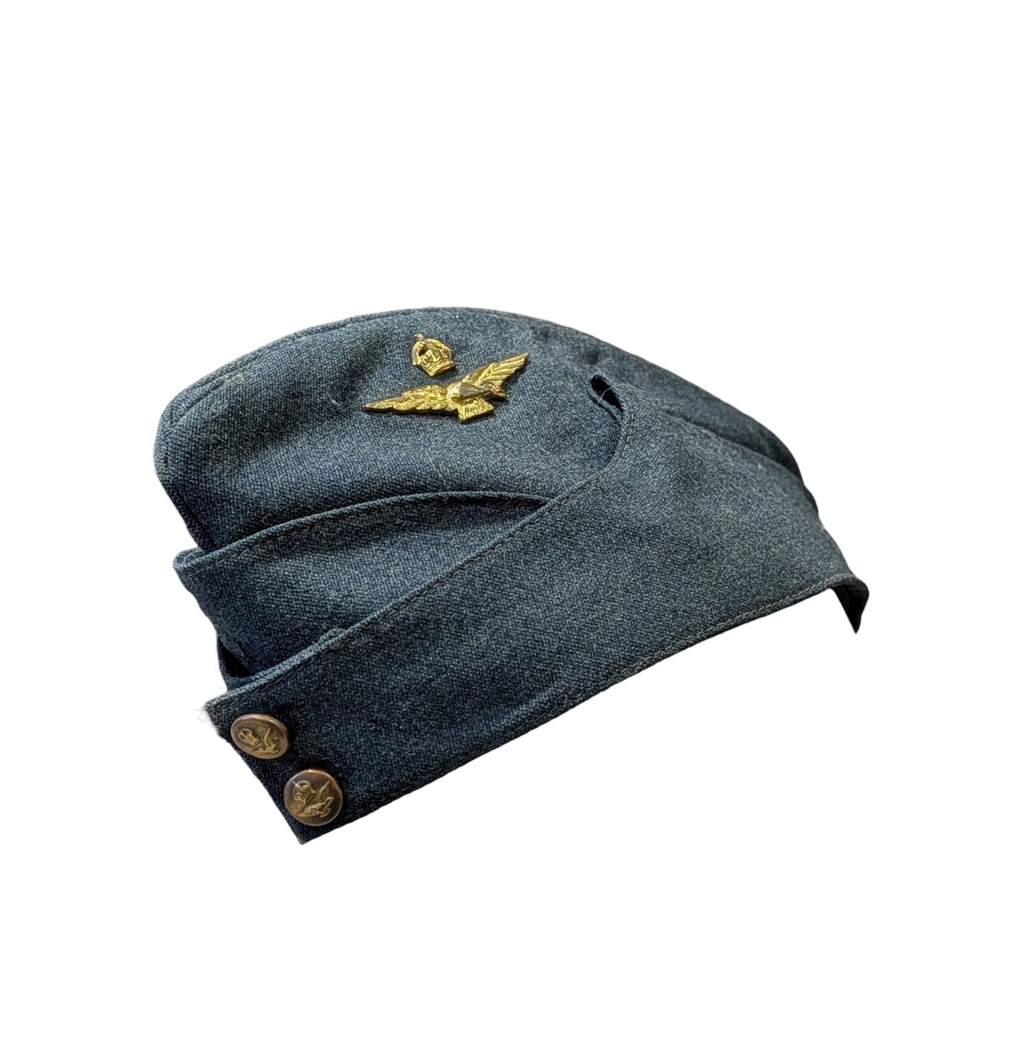 WW2 RAF Royal Air Force Officers Sidecap Canadian Made