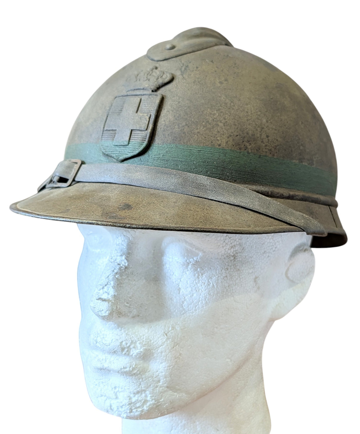 Extremely Rare WW1 Greek Army M18 ‘Adrian’ Helmet
