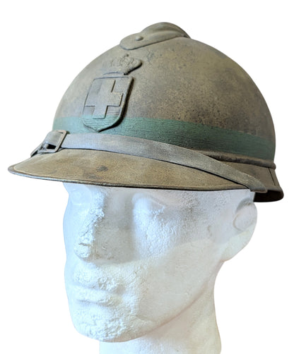 Extremely Rare WW1 Greek Army M18 ‘Adrian’ Helmet
