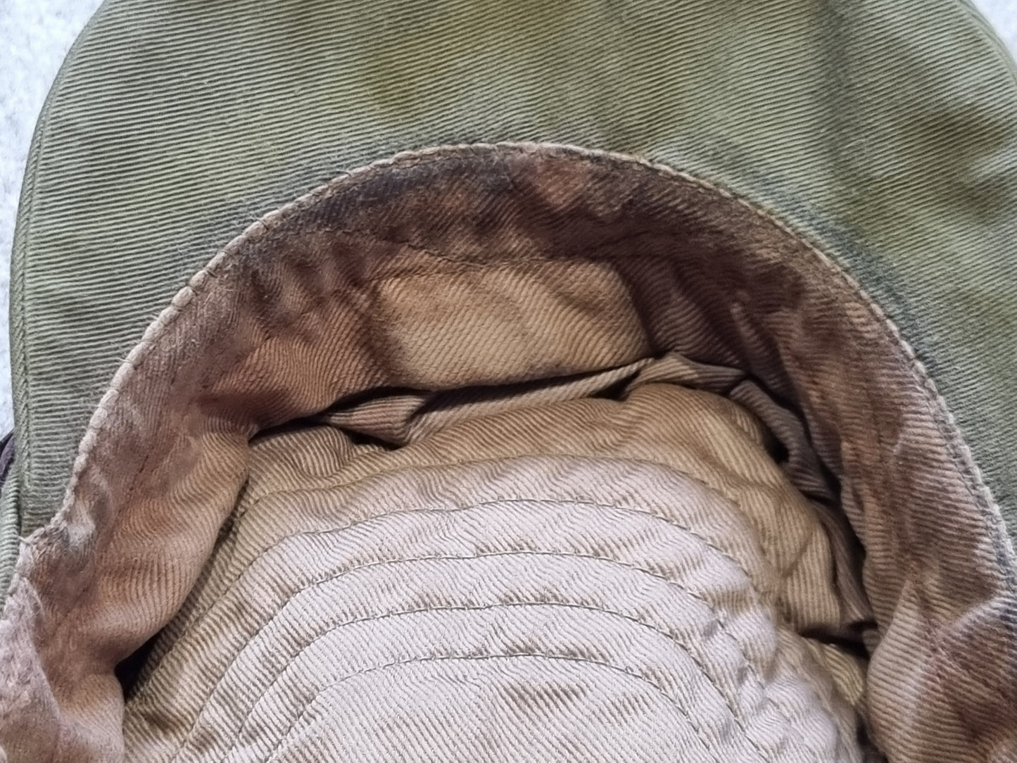 SOLD! Fantastic Rare WW1 Royal Flying Corps RFC Floppy Visor Trench Cap