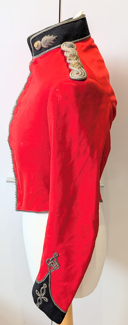 Victorian Royal Fusiliers Lieutenant's Scarlet Undress Shell Jacket