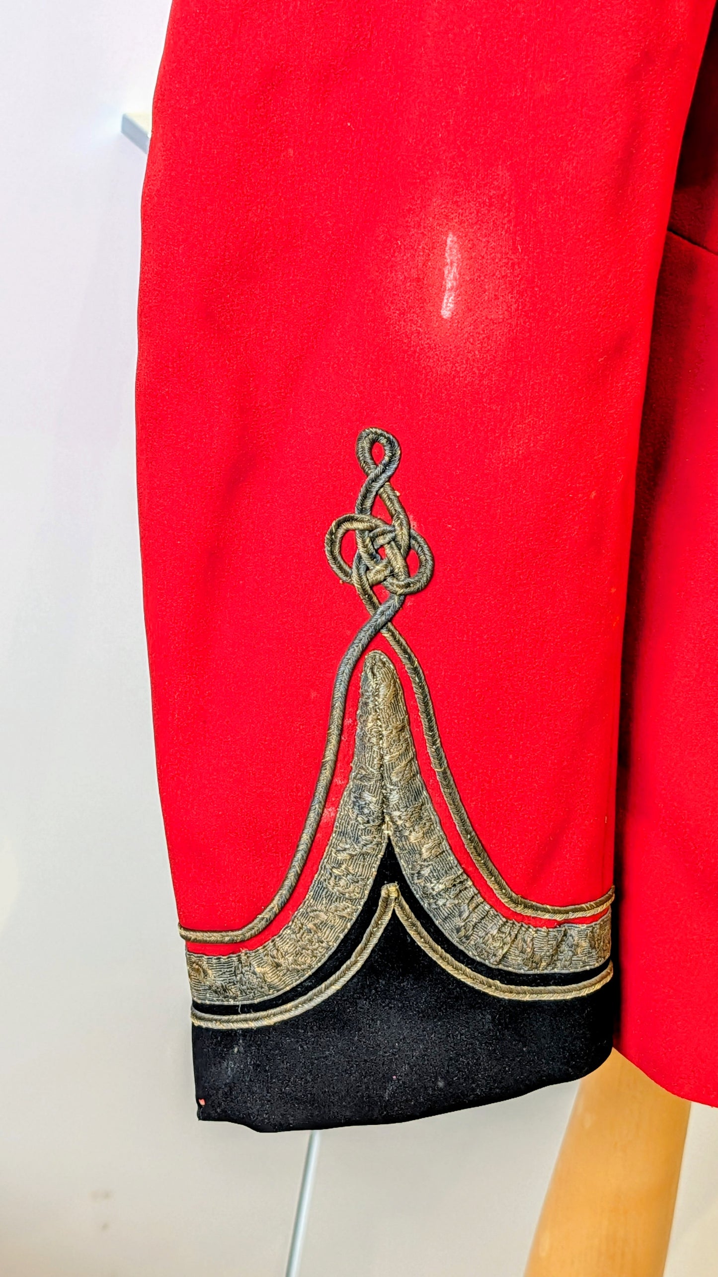 Edwardian British Army Royal Welch Fusiliers Scarlet Tunic Lt Colonel