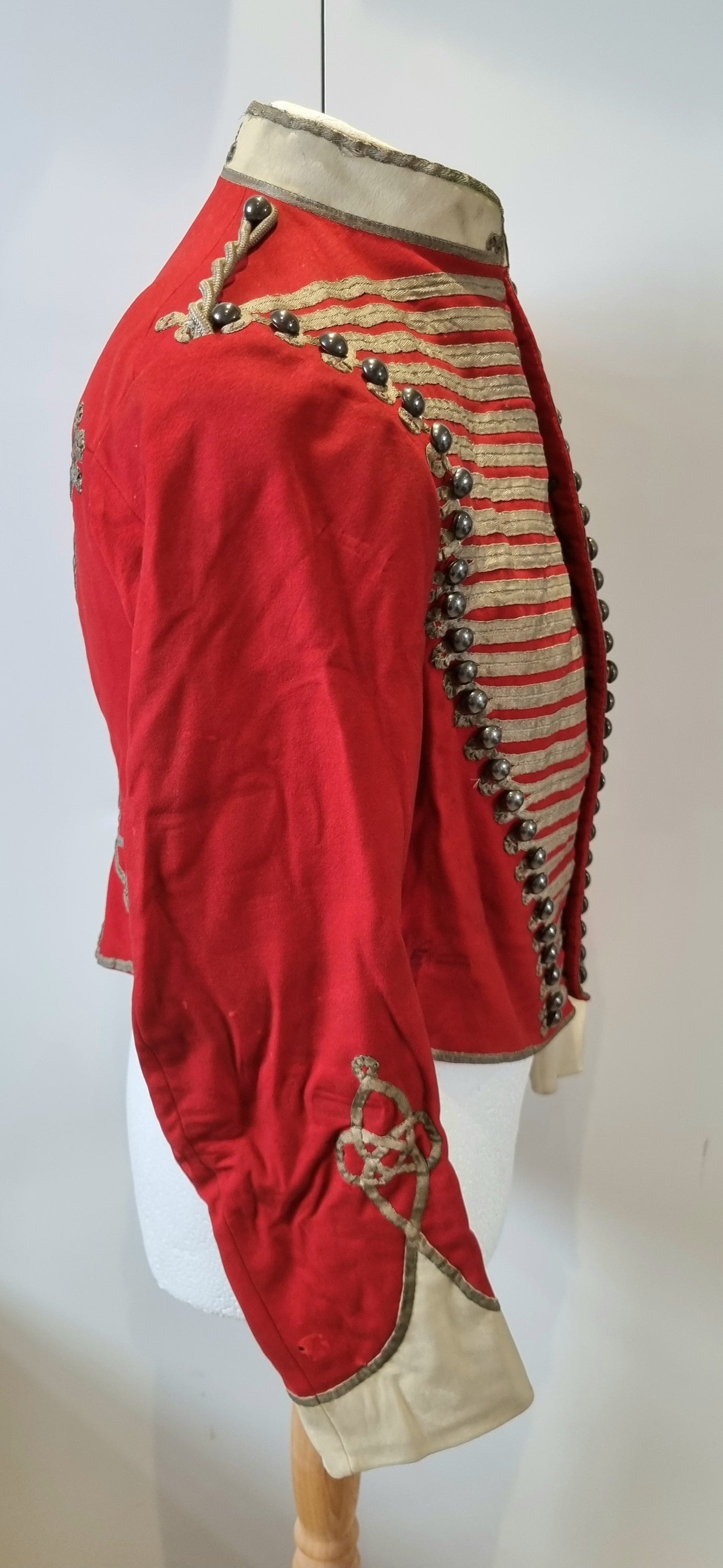 Superb Victorian Westmorland & Cumberland Hussars Shell Jacket & Trousers, Dated 1889