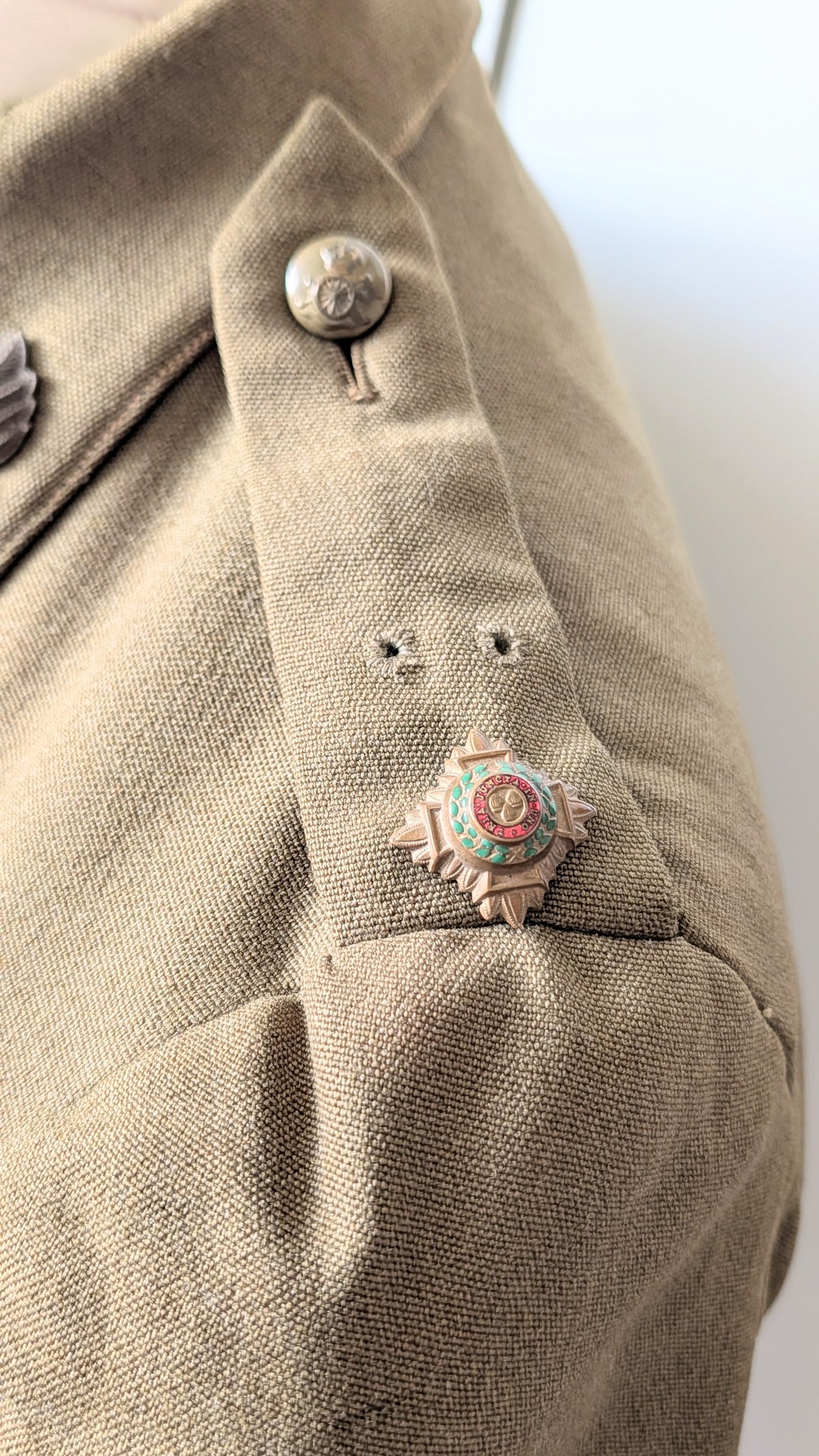 WW2 1939 British Army Royal Artillery 2nd Lieutenant Jacket Named