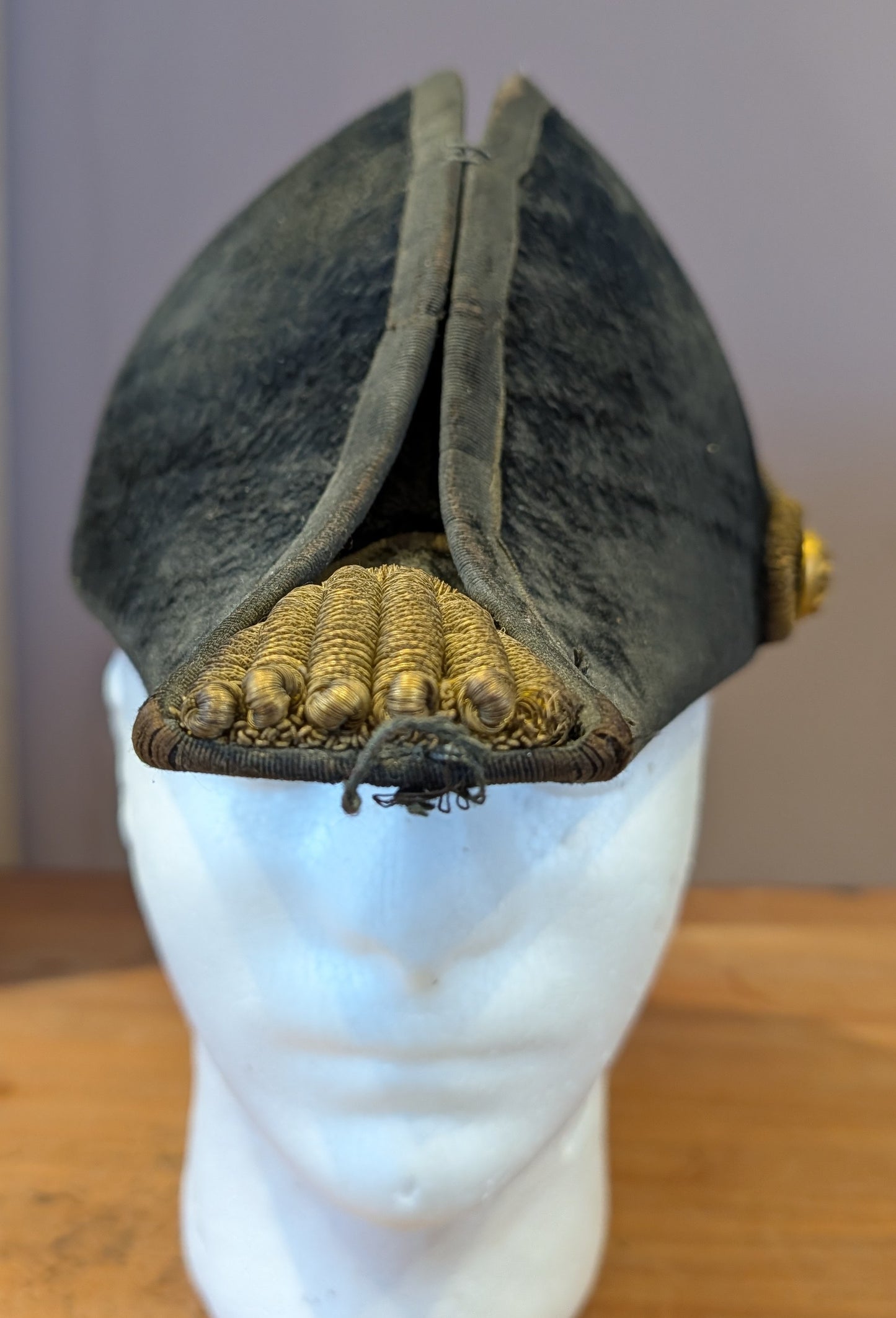 SOLD! Very Rare Original Order Of St Sylvester Papal Ceremonial Bicorne Vatican