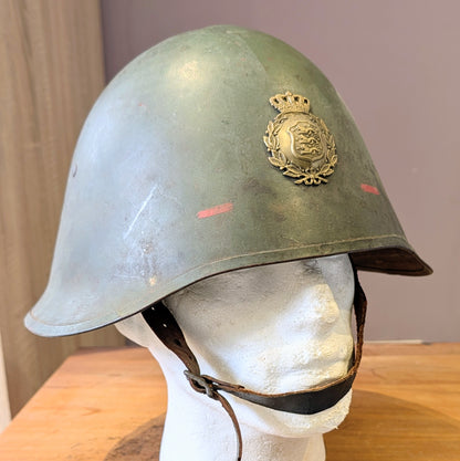 WW2 M23/41 Danish Army combat helmet