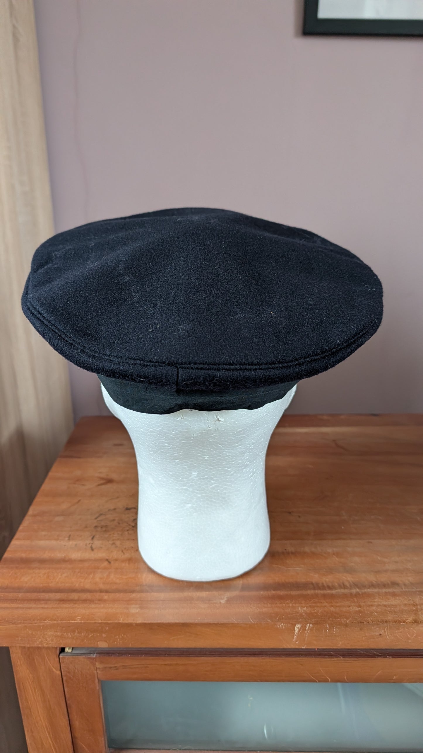 WW2 Royal Navy WRNS Woman's Ratings Cap Dated 1943