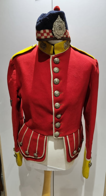 SOLD! Edwardian Pre WW1 Argyll & Sutherland Highlanders Doublet & Glengarry