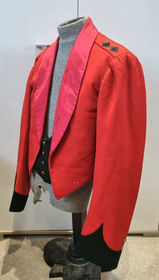 Lovely Victorian Durham Light Infantry Mess Jacket & Matching Waistcoat