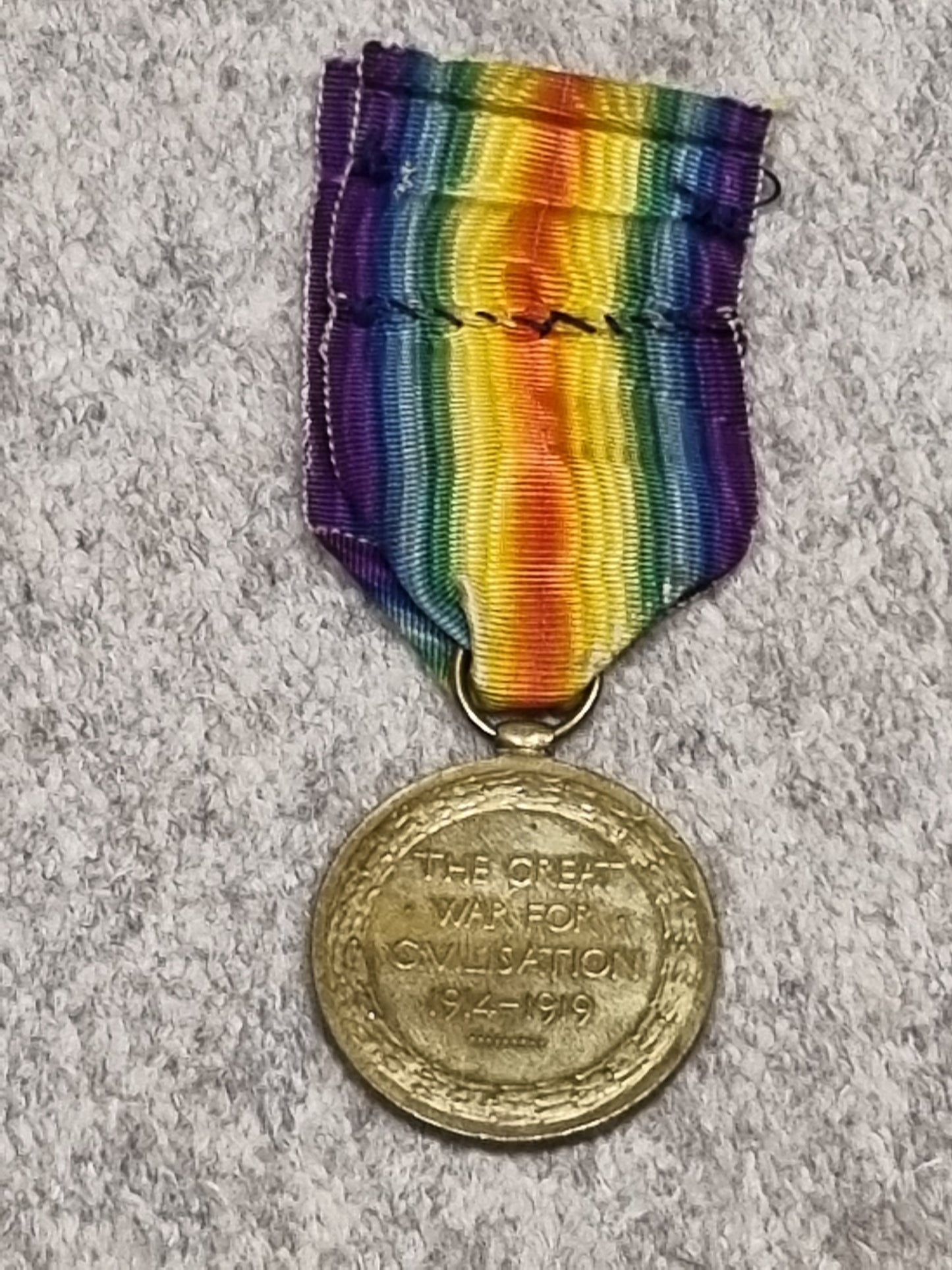 SOLD! WW1/WW2 Nimy Bridge British Army 1914 Mons Star and Clasp Medal Group to Private Mark Huckle - 4th Royal Fusiliers BEF