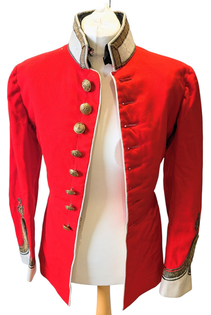 SOLD! Rare Pre WW1 British Army Essex Regiment Scarlet Tunic Dated 1912