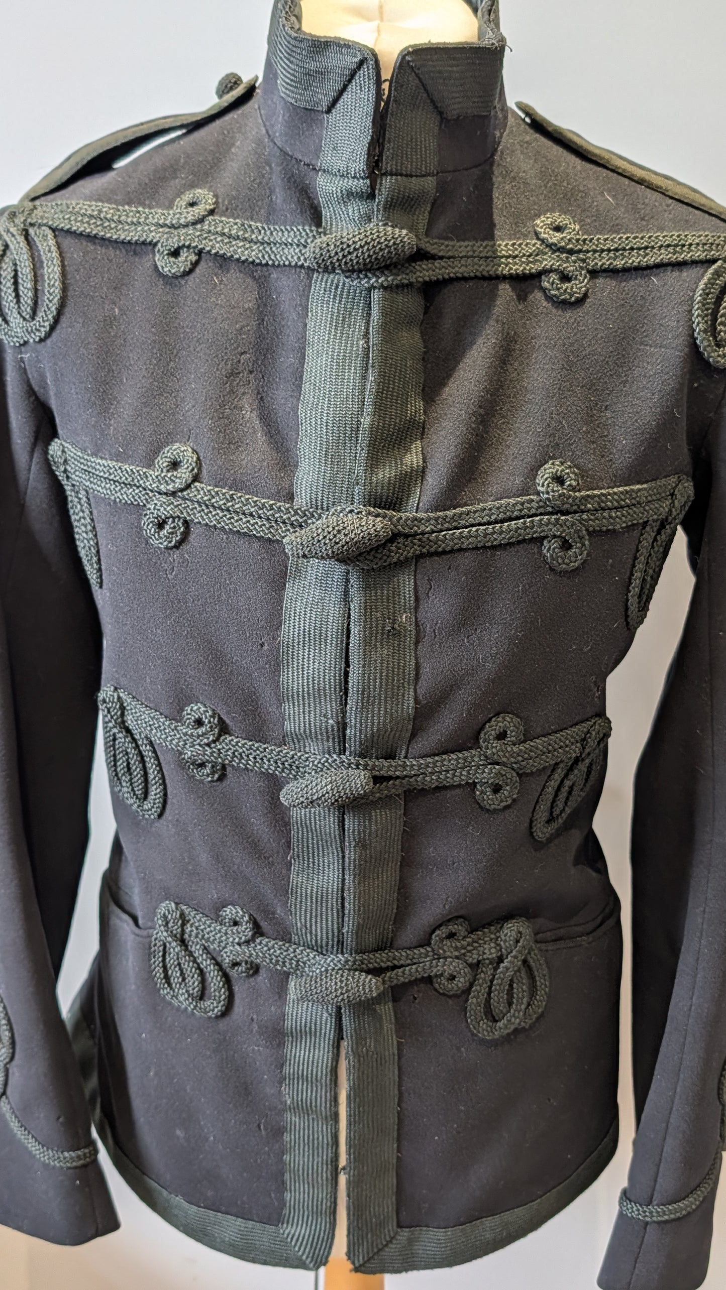 Late Victorian /Edwardian Royal Fusiliers Volunteer Battalion Frogged Patrol Jacket