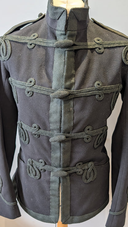 Late Victorian /Edwardian Royal Fusiliers Volunteer Battalion Frogged Patrol Jacket