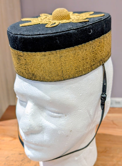 Victorian Royal Artillery  Senior NCO Pill Box hat With Chinstrap