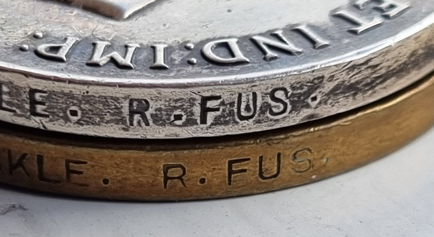SOLD! WW1/WW2 Nimy Bridge British Army 1914 Mons Star and Clasp Medal Group to Private Mark Huckle - 4th Royal Fusiliers BEF