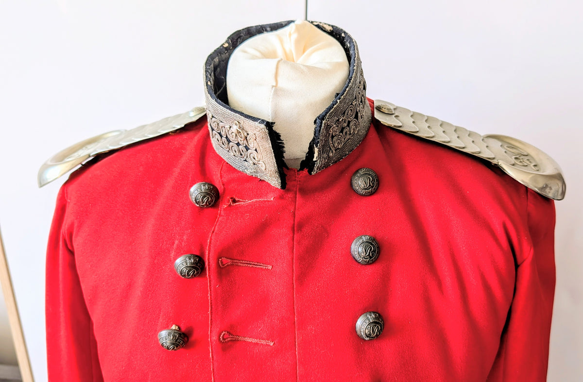 Beautiful Victorian Queen's Own Worcestershire Yeomanry Cavalry Coatee 1837-41