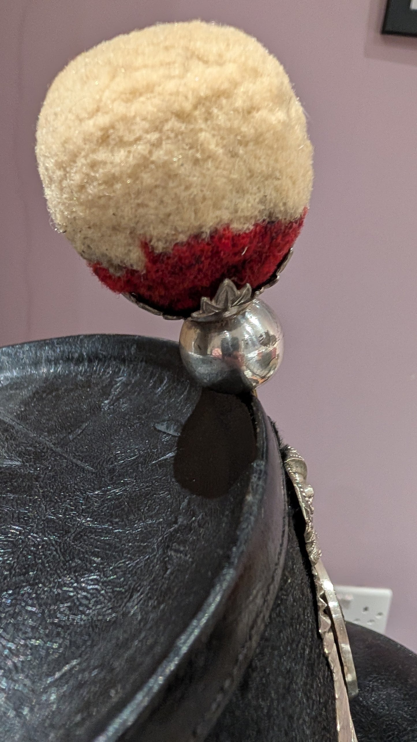 Sold! Rare British Army Hertford Militia French Pattern Shako 1855-61 & Tin