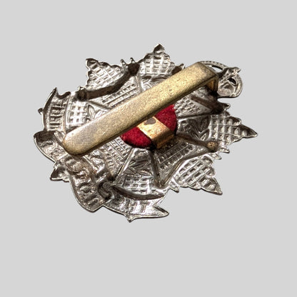 The Border Regiment Kings Crown Cap Badge