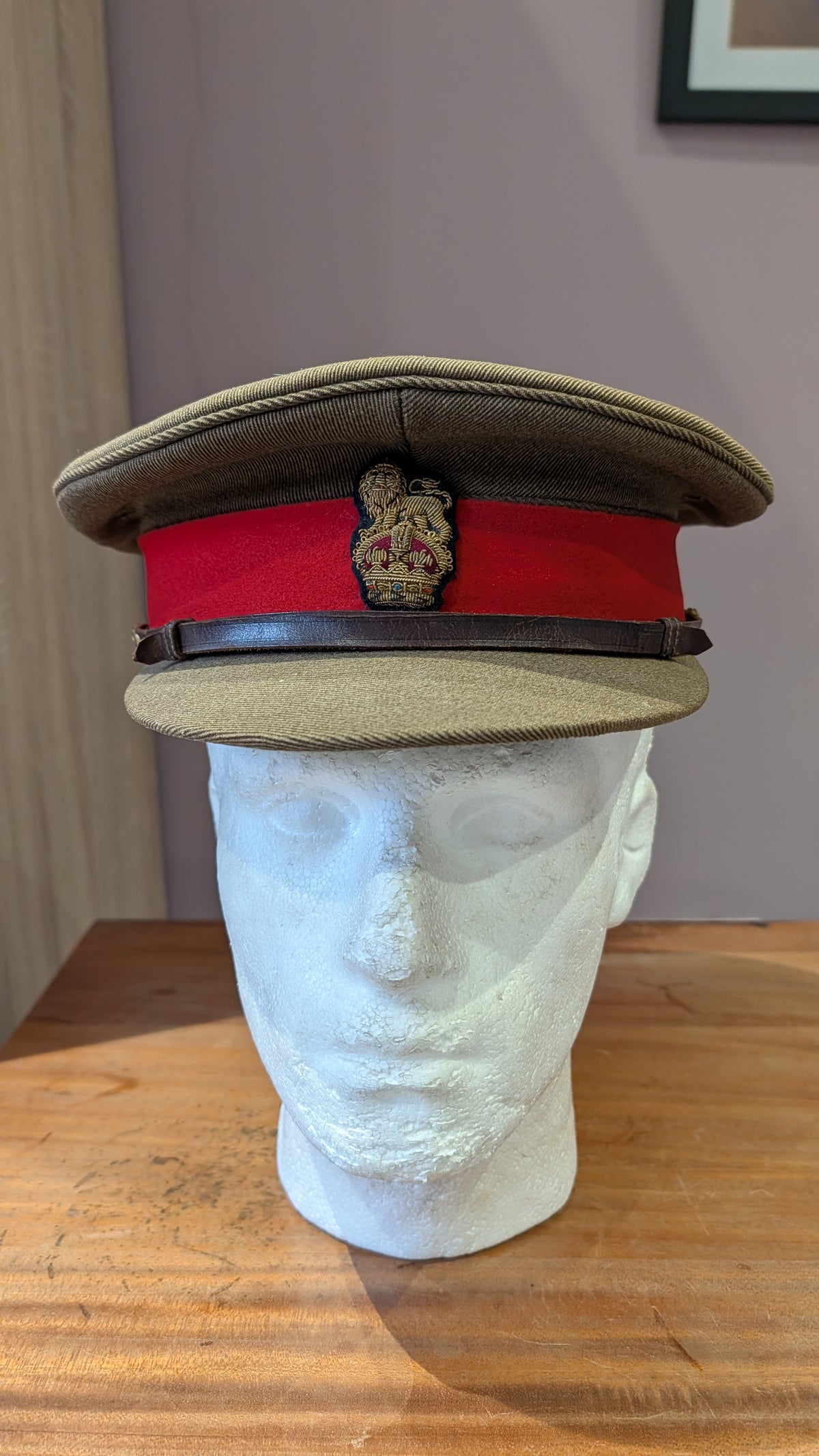 WW1 British Staff Officer Cap, Jacket & Sam Browne W B Robertson MC 1917