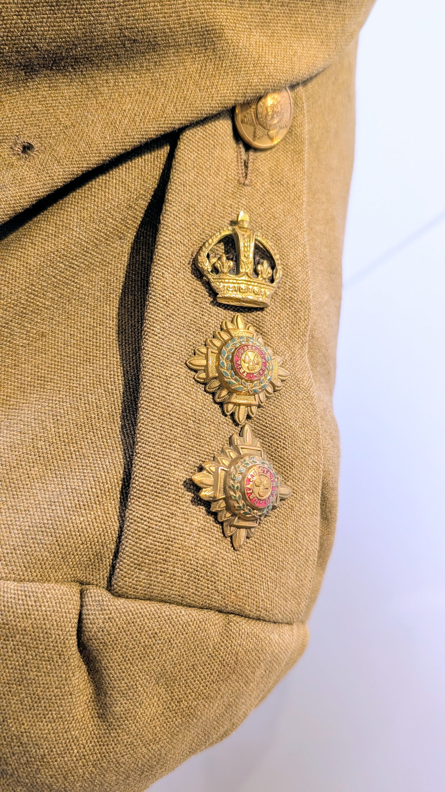 WW2 Indian Medical Service Colonel's Uniform Service Jacket
