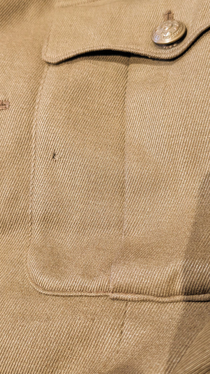 Fantastic WW1 9th Bn Glasgow Highlanders HLI Territorial Major's Cutaway Cuff Rank Jacket to an MC Winner