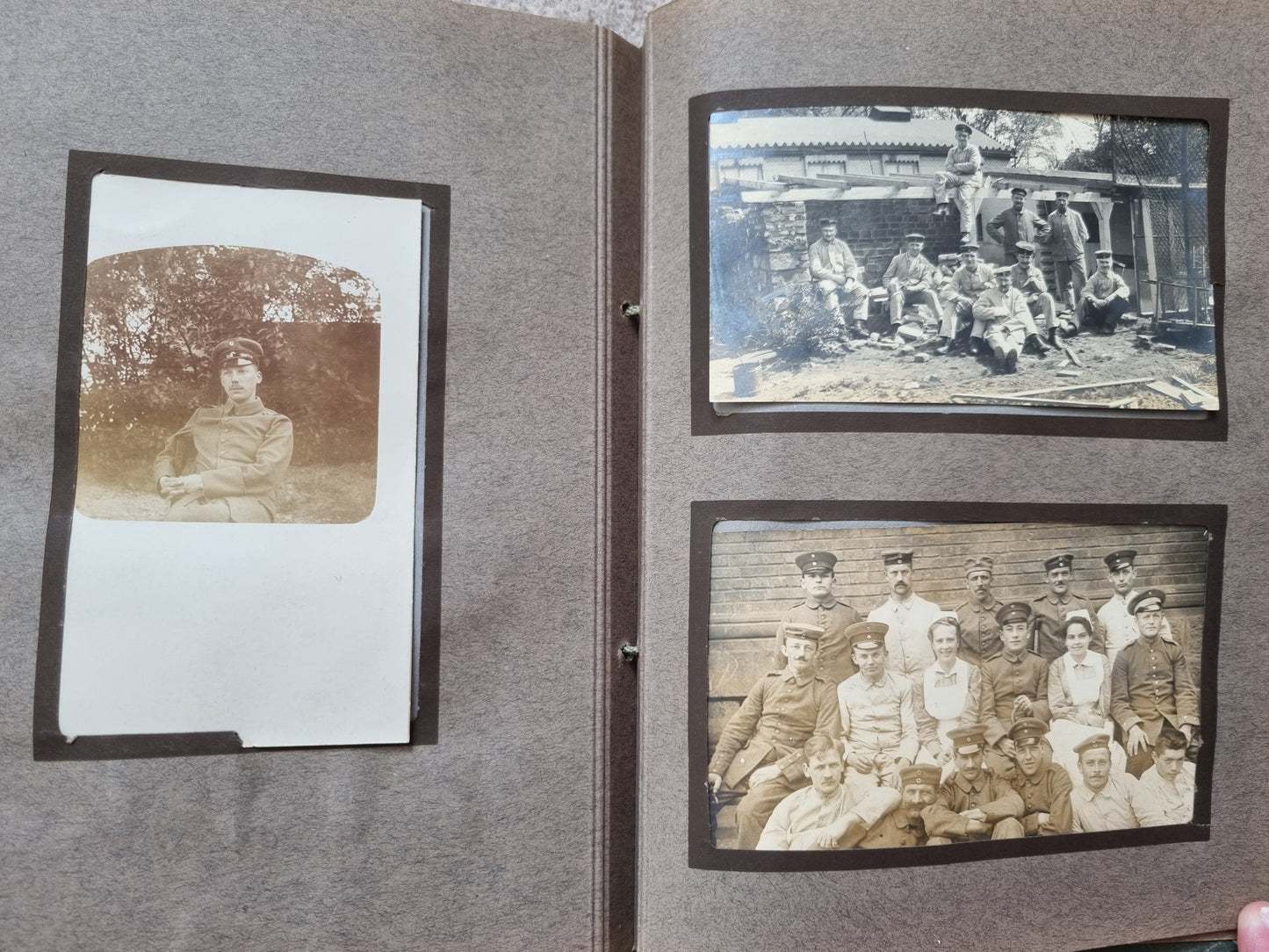 WW1 German Army Nurses Photo Album, 34 Photos