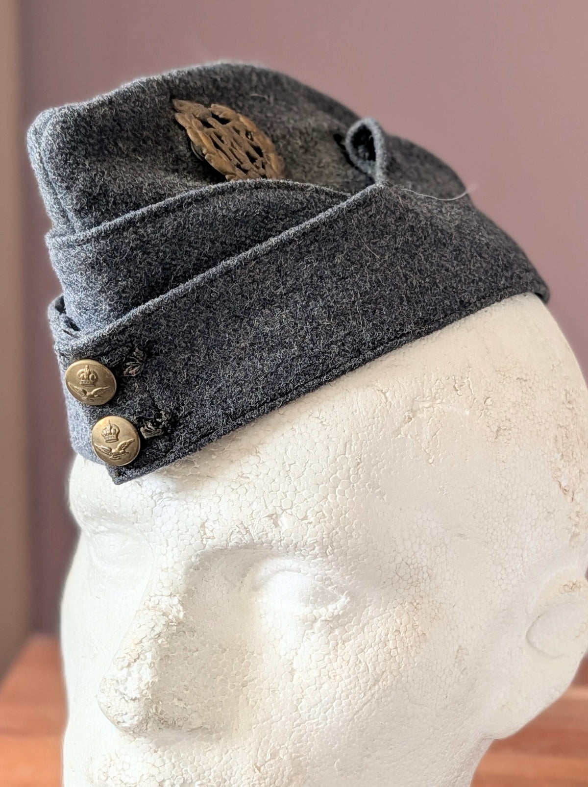 Original WW2 Era RAF Royal Air Force Other Ranks Sidecap
