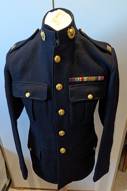 Pre 1953 Royal Marines Colour Sergeant No1 Dress Tunic WW2 Veteran
