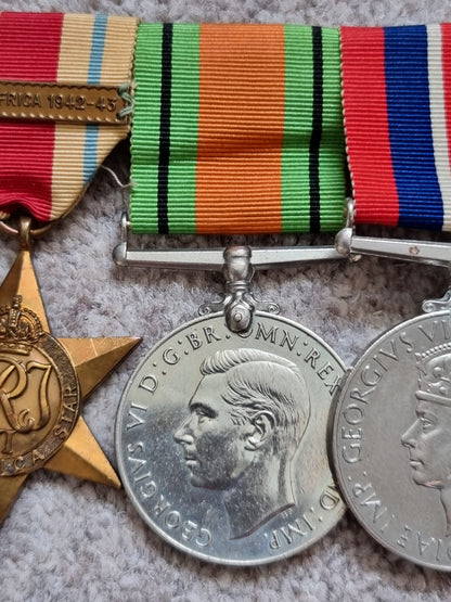 SOLD! WW2 & QEII RAF Long Service & Good Conduct 5 Medal group - Sergeant G H BIRD