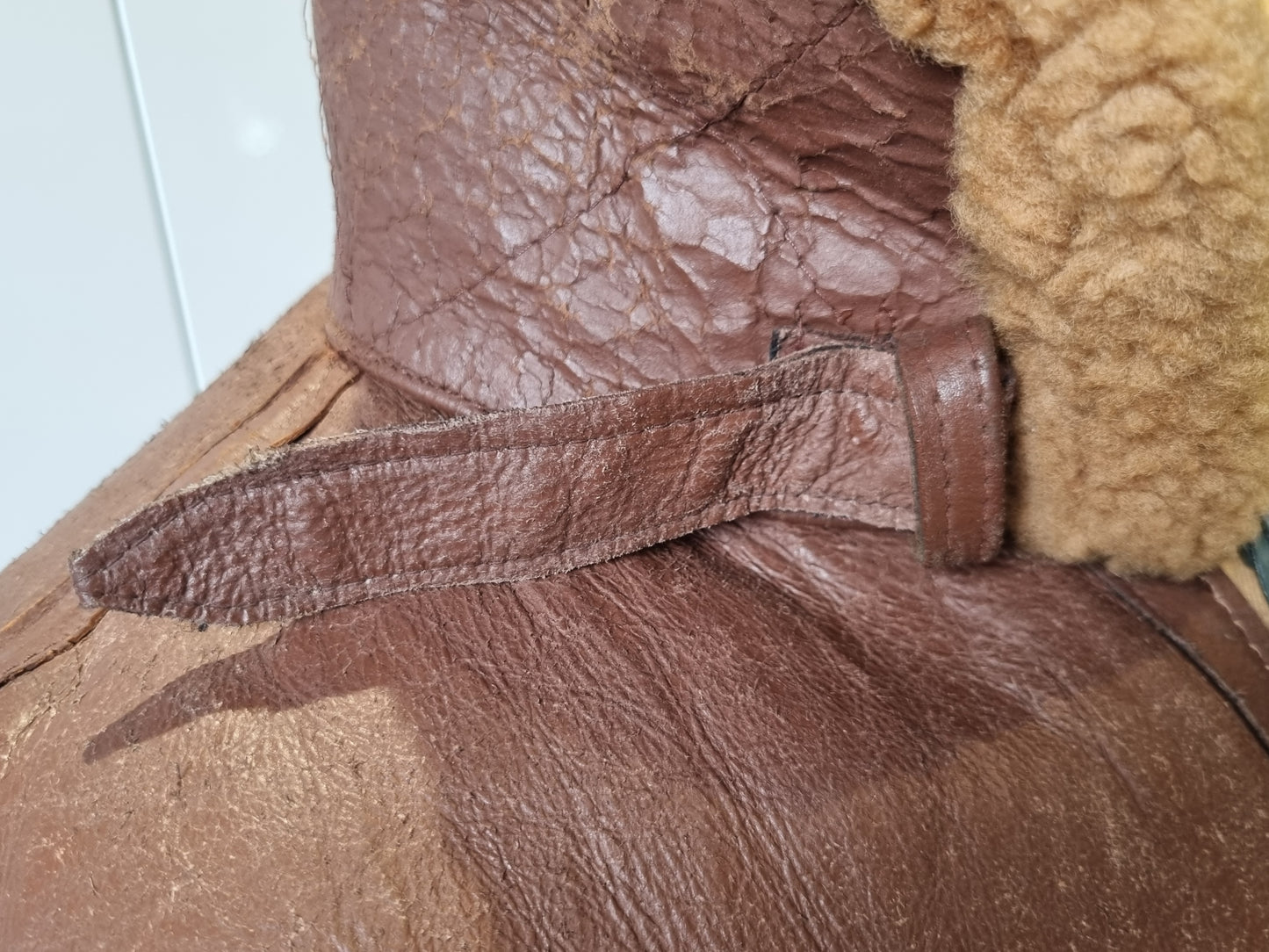 Fantastic Korean War Era 1950s RAF Irvin Sheepskin Flying Jacket
