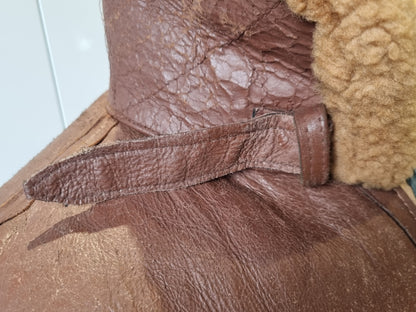 Fantastic Korean War Era 1950s RAF Irvin Sheepskin Flying Jacket