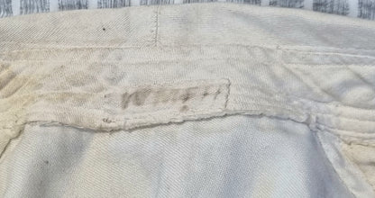 Victorian Boer War Era HLI Captain's White Cotton Mess Dress Jacket