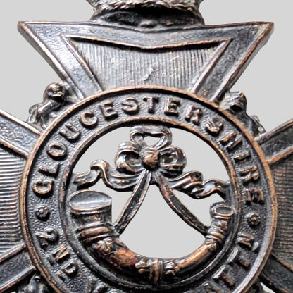 2nd Volunteer Bn Gloucestershire Regiment Home Service Helmet Plate