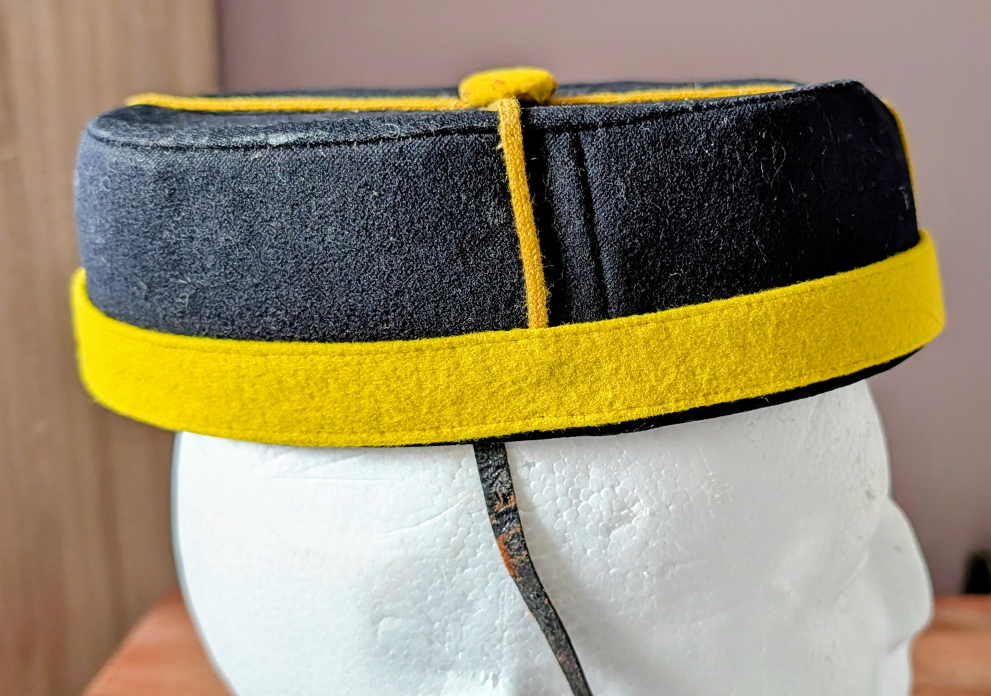 Fantastic Rare Victorian Lancers Other Ranks Pill Box hat & Chinstrap