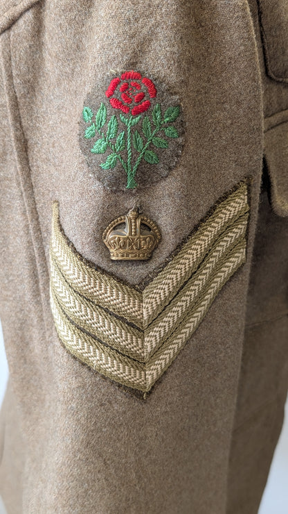 WW1 1902 Pattern ORs Tunic Jacket Lancashire Fusiliers Staff Sergeant 1916