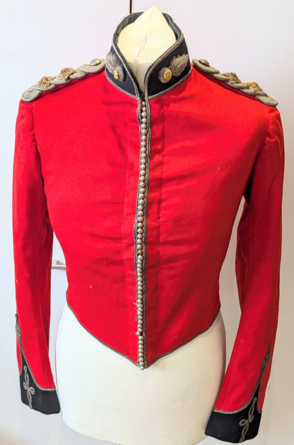 Victorian Royal Fusiliers Lieutenant's Scarlet Undress Shell Jacket