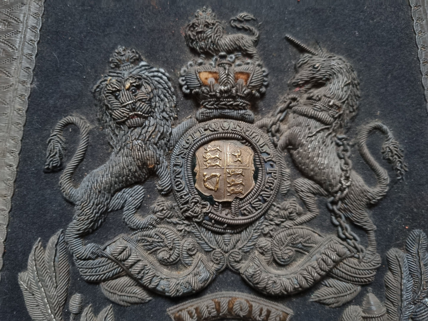 Rare Early Pattern Victorian Royal Artillery Volunteers Sabretache