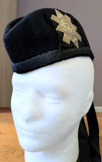 WW2 Era British Army Royal Highlanders Black Watch Glengarry Cap