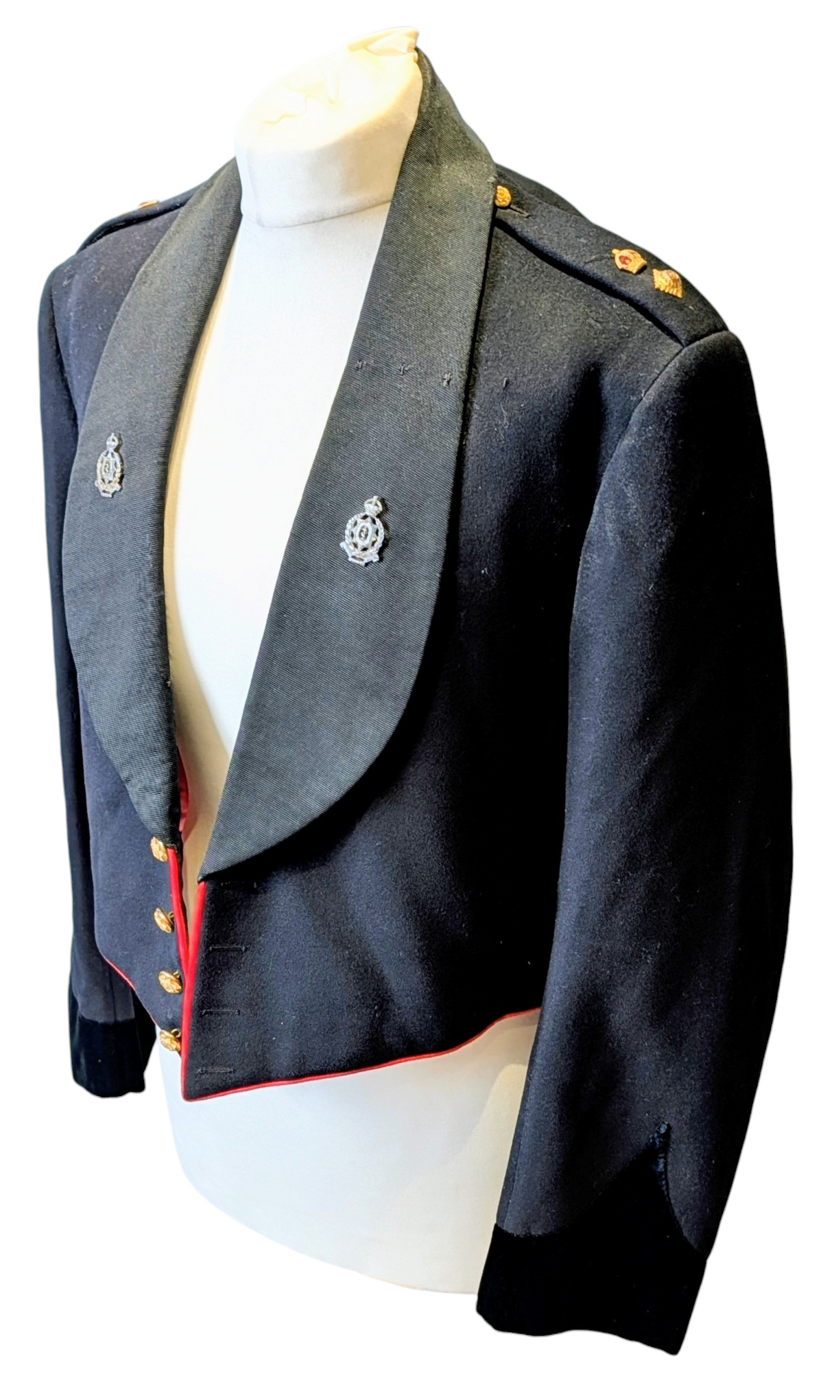 SOLD! Beautiful WW2 Indian Medical Service Lieut Colonels Mess Jacket - Lieut-Colonel F A Barker