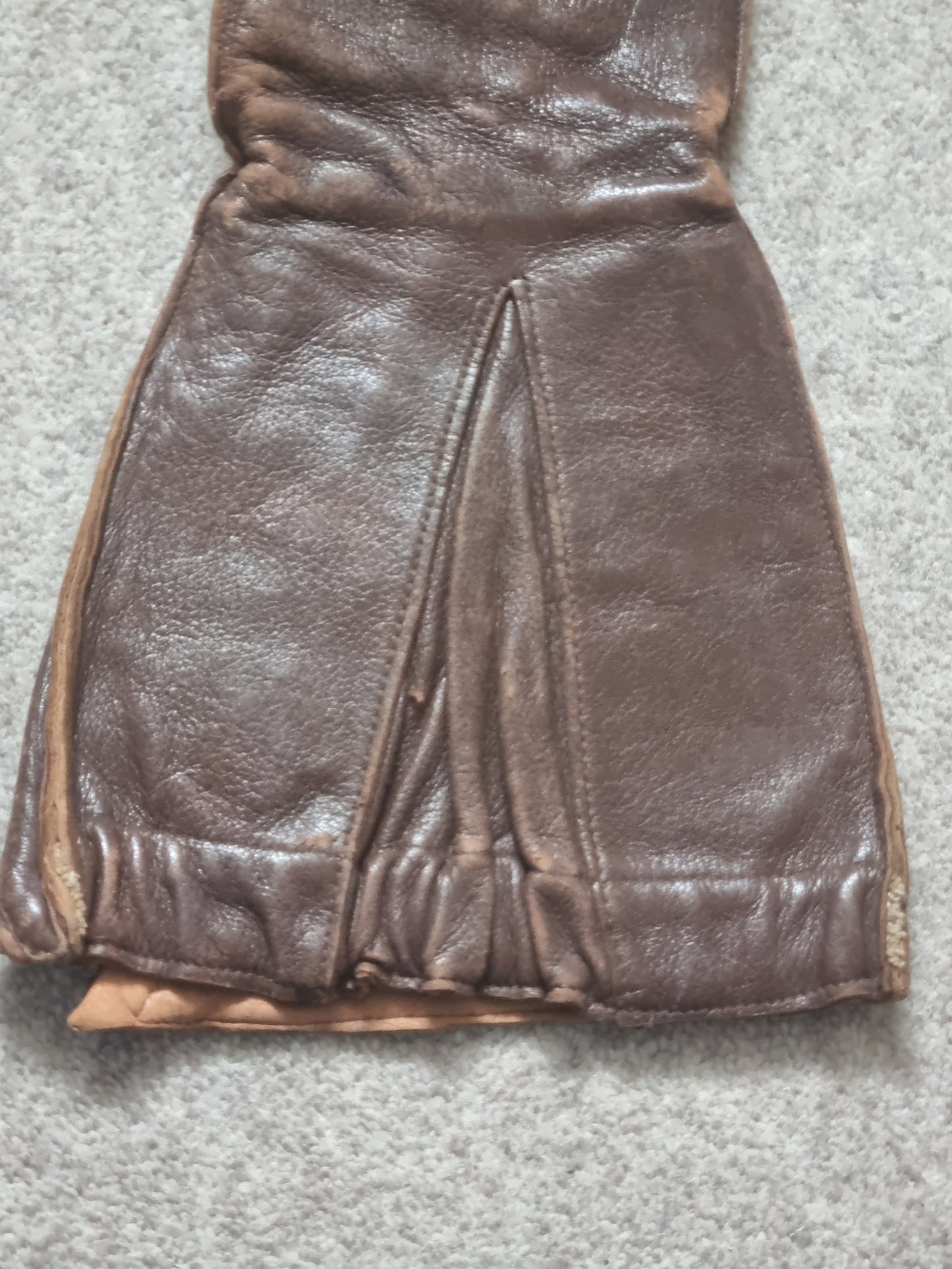 WW2 1941 Pattern RAF Flying Gloves, Air Ministry Stamped