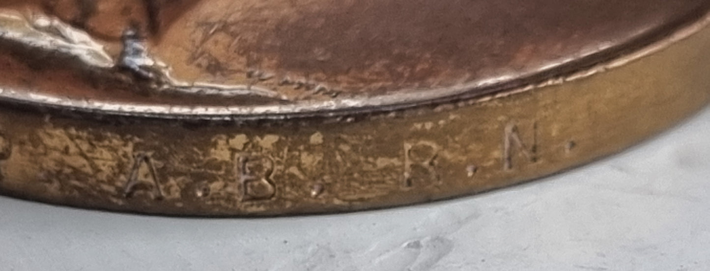 WW1 Trio Long Service & Good Conduct Medal Set to Leading Seaman Albert Victor Sharp- HMS Caroline (Jutland Interest)