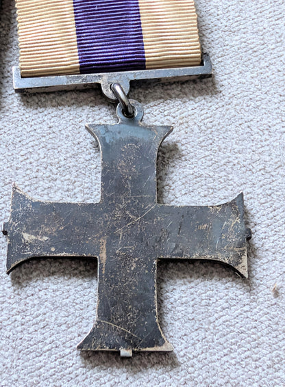 Rare WW1/Boer War NCO Military Cross Medal Group F J TREZONA Middlesex/London